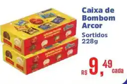 Supermercados Mateus Caixa de Bombom Arcor Sortidos oferta
