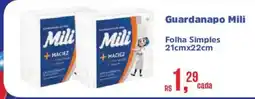 Supermercados Mateus Guardanapo Mili oferta