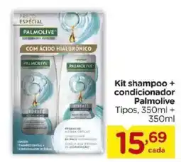 Carrefour Kit shampoo + condicionador Palmolive oferta
