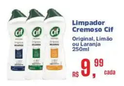 Supermercados Mateus Limpador Cremoso Cif Original, Limão ou Laranja oferta