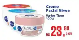 Supermercados Mateus Creme Facial Nivea Vários Tipos oferta