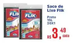 Supermercados Mateus Saco de Lixo Flik oferta
