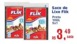 Supermercados Mateus Saco de lixo flik oferta