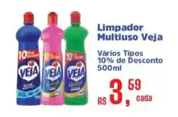 Supermercados Mateus Limpador Multiuso Veja oferta