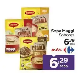 Carrefour Sopa Maggi Sabores oferta