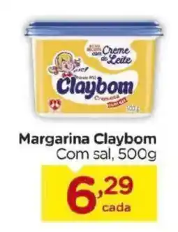Carrefour Margarina claybom com sal oferta