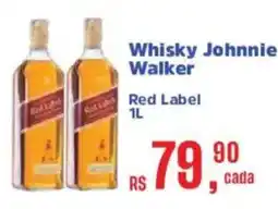Supermercados Mateus Whisky Johnnie Walker Red Label oferta