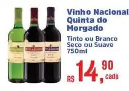 Supermercados Mateus Vinho Nacional Quinta do Morgado oferta