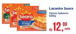 Supermercados Mateus Lasanha seara oferta