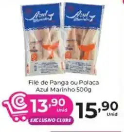Comercial Esperança Filé de Panga ou Polaca Azul Marinho oferta