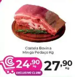 Comercial Esperança Costela Bovina Minga Pedação Kg oferta