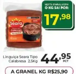 Comercial Esperança Linguiça seara tipo calabresa oferta