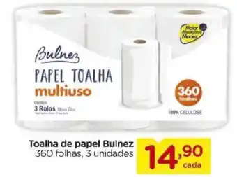 Toalha de papel Bulnez