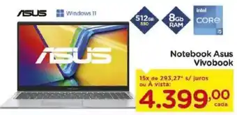 Notebook Asus Vivobook