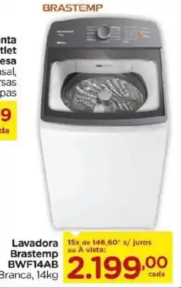Carrefour Lavadora Brastemp BWF14AB oferta