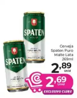 Comercial Esperança Cerveja Spaten Puro Malte Lata oferta