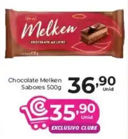 Comercial Esperança Chocolate melken sabores oferta