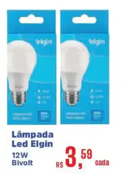 Supermercados Mateus Lâmpada Led Elgin 12W Bivolt oferta