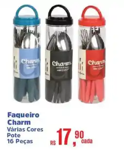 Supermercados Mateus Faqueiro Charm Várias Cores oferta