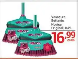 X Supermercados Vassoura Bettanin Noviça Original oferta