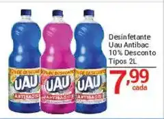 X Supermercados Desinfetante Uau Antibac oferta