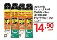 X Supermercados Inseticida Aerosol Raid Multi Insetos oferta