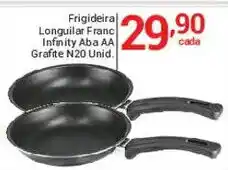 X Supermercados Frigideira Longuilar Franc Infinity Aba AA Grafite N20 Unid. oferta
