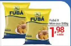 X Supermercados Fubá X Mimoso oferta