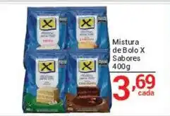 X Supermercados Mistura de Bolo X Sabores oferta