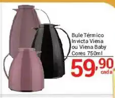 X Supermercados Bule Térmico Invicta Viena ou Viena Baby oferta