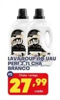 Boa Supermercados lava roupa uau perf. 2,7l chá branco oferta