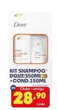 Boa Supermercados Kit shampoo dove + cond.150ml oferta