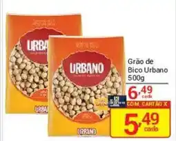 X Supermercados Grão de bico urbano oferta