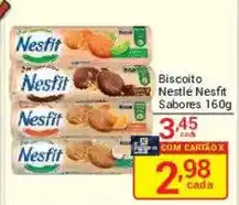 X Supermercados Biscoito Nestlé Nesfit Sabores oferta
