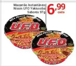 X Supermercados Macarrão instantâneo nissin ufo yakissoba sabores 97g oferta