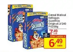 X Supermercados Cereal Matinal Kellogg's Sucrilhos Original oferta