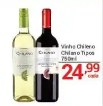 X Supermercados Vinho Chileno Chilano o Tipos oferta