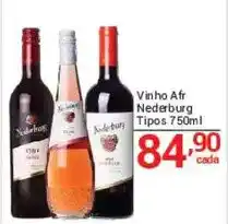 X Supermercados Vinho Afr Nederburg Tipos oferta