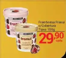 X Supermercados Framboesa Franul c/ Cobertura oferta