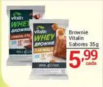 X Supermercados Brownie vitalin s sabores oferta