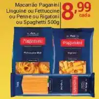 X Supermercados Macarrão Paganini Liguine ou Fettuccine ou Penna ou Rigatoni ou Spaghetti oferta