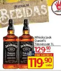 X Supermercados Whisky jack daniel's tennessee oferta