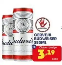 Boa Supermercados Cerveja budweiser oferta