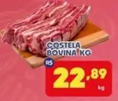 Boa Supermercados costela bovina kg oferta