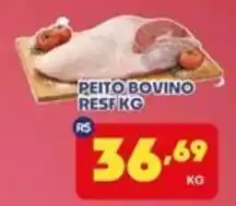 Boa Supermercados Peito bovino oferta