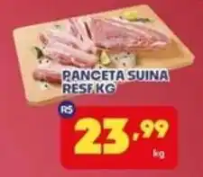 Boa Supermercados Panceta suína oferta