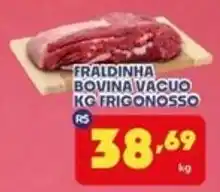 Boa Supermercados Fraldinha bovina vacuo oferta