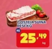 Boa Supermercados Costela suína oferta