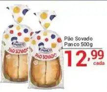 X Supermercados Pão Sovado Panco oferta