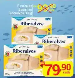X Supermercados Postas de bacalhau riberales oferta